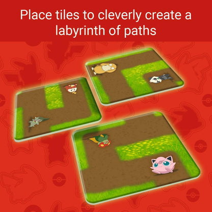Ravensburger 22579 Pokemon Gifts-Labyrinth Connect Family Card Games for Adults and Kids Age 7 Years Up-2 to 6 Players-2024, Multicolour, One Size