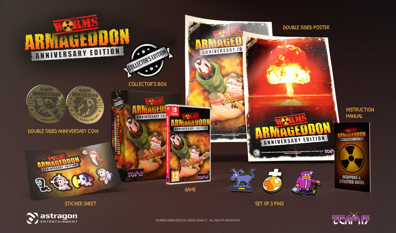 Astragon Worms Armageddon Anniversary Collector's Edition, Nintendo