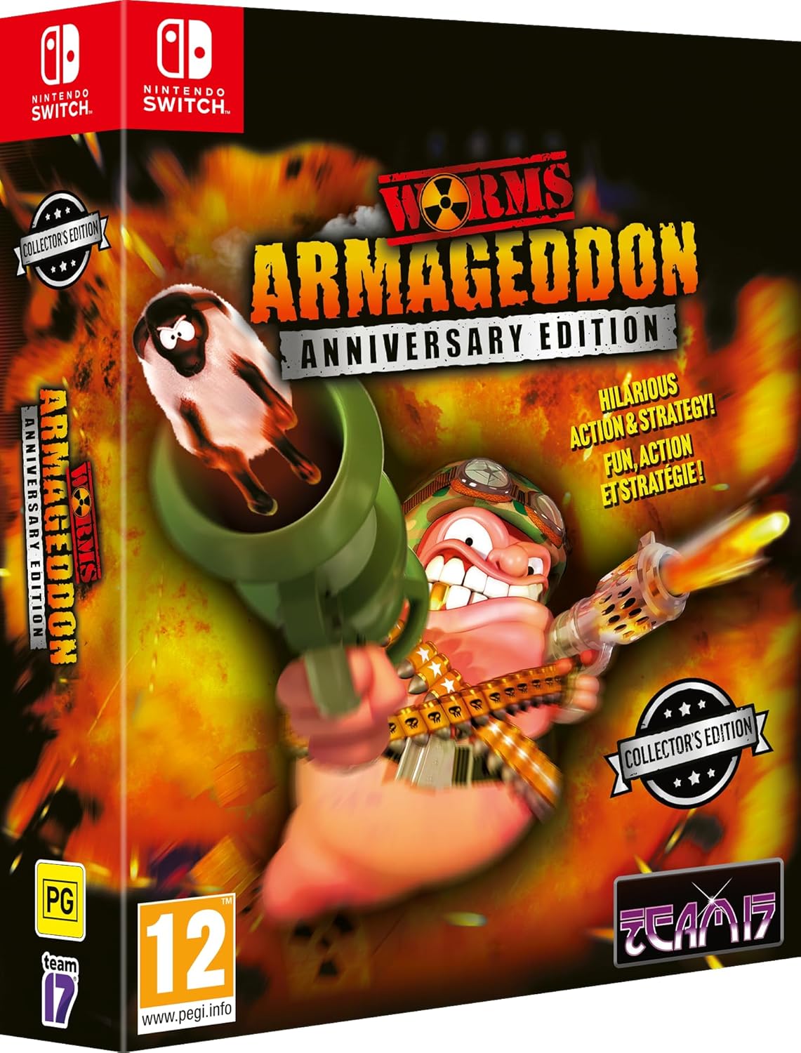 Astragon Worms Armageddon Anniversary Collector's Edition, Nintendo