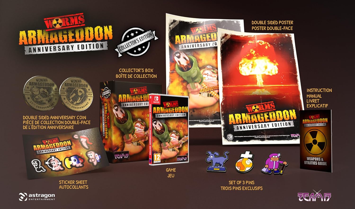 Astragon Worms Armageddon Anniversary Collector's Edition, Nintendo
