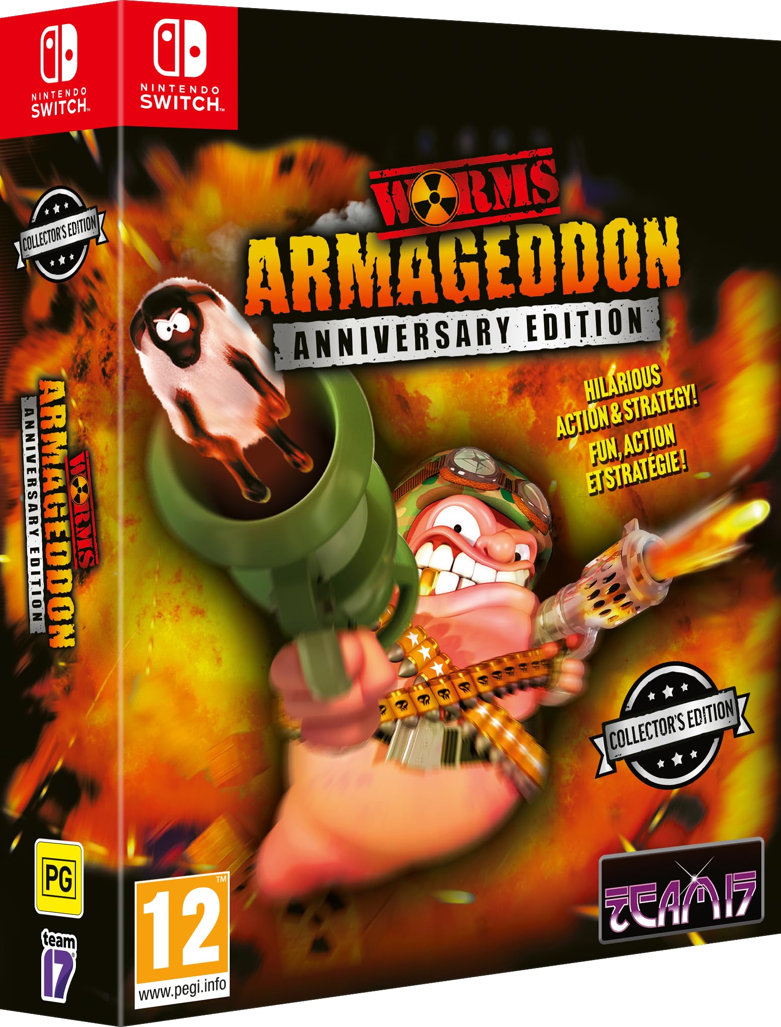 Astragon Worms Armageddon Anniversary Collector's Edition, Nintendo
