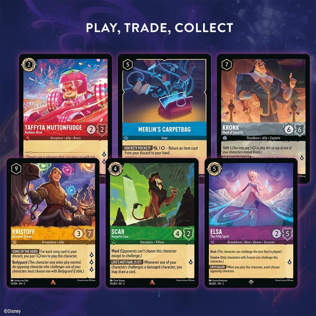 Disney Lorcana Trading Card Game: Set 5 - Starter Deck B (Englisch