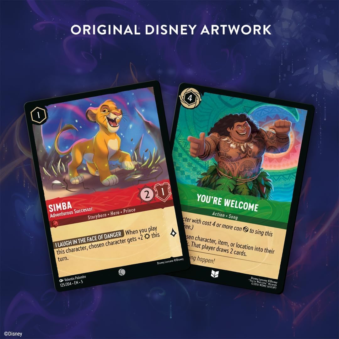 Disney Lorcana Trading Card Game: Set 5 - Starter Deck B (Englisch