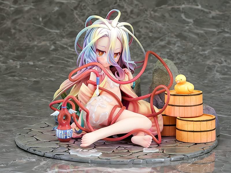 No Game No Life White Hot Spring Ver. 1/7 Scale Plastic Painted Complete Figure