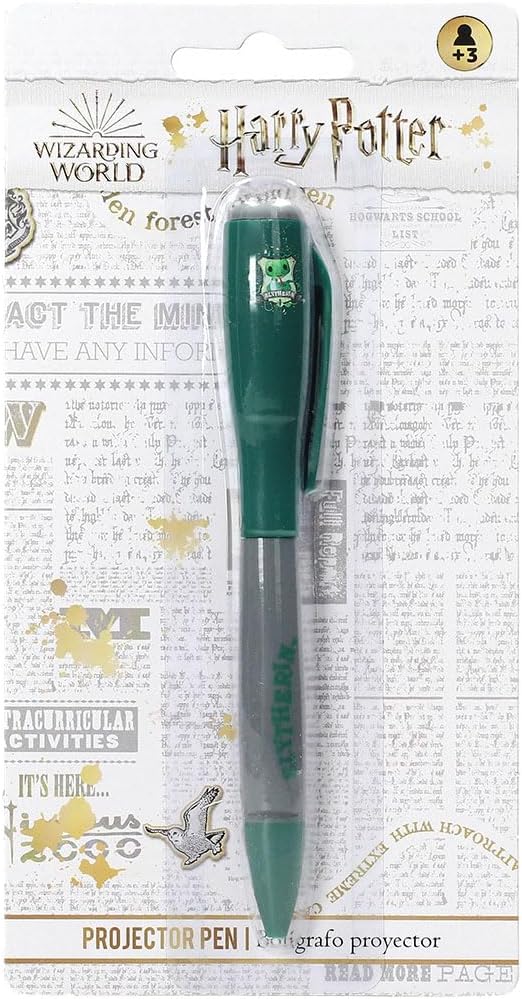 SD TOYS - Projector pen with light Slytherin Harry Potter