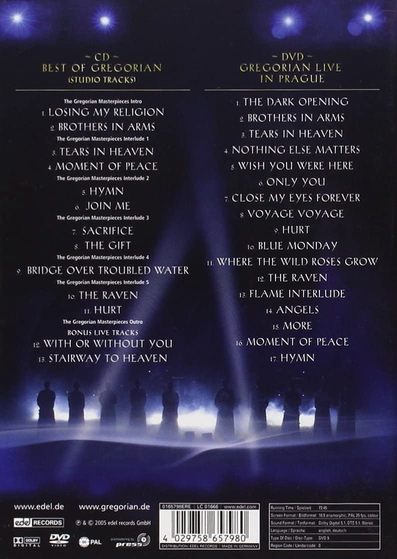 Gregorian - The Masterpieces (+ CD