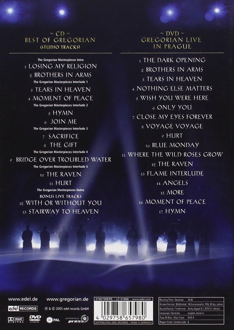 Gregorian - The Masterpieces (+ CD