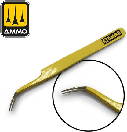 Ammo Mig Jimenez - AMMO CURVED TWEEZERS