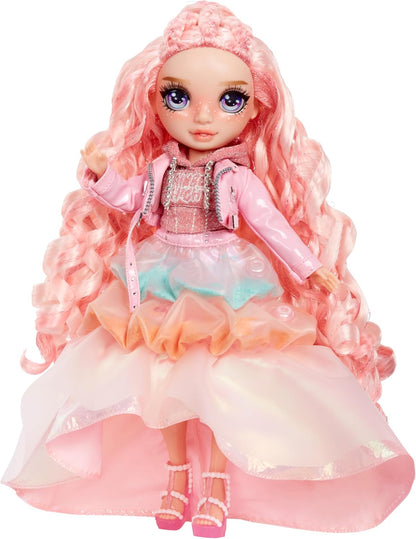 Rainbow High Winter Wonderland - Bella (Pink) - 28 cm Fashion Doll, With Hidden Magic Snow That Puffs Up with Water, Comes with A Snowman Kit, Suitable For Kids Ages 4-12 Years Old and Collectors
