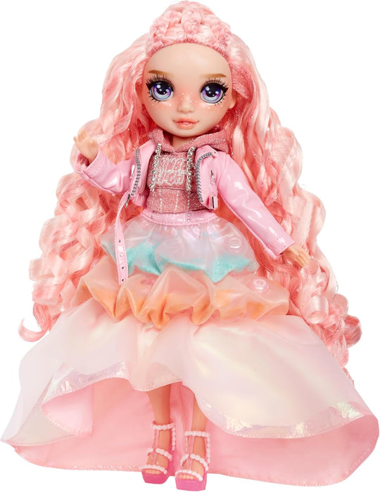 Rainbow High Winter Wonderland - Bella (Pink) - 28 cm Fashion Doll, With Hidden Magic Snow That Puffs Up with Water, Comes with A Snowman Kit, Suitable For Kids Ages 4-12 Years Old and Collectors