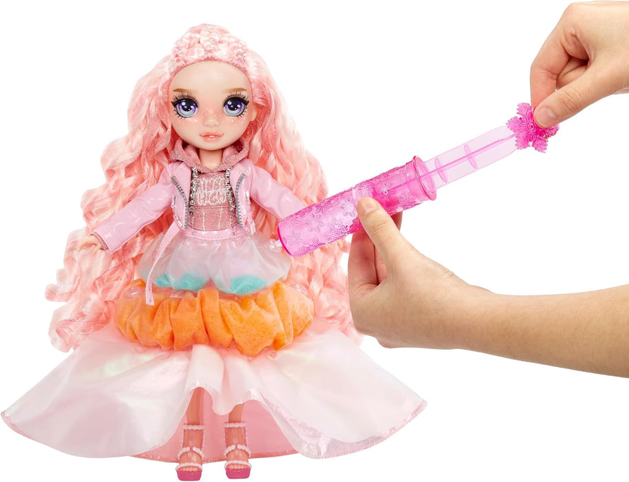 Rainbow High Winter Wonderland - Bella (Pink) - 28 cm Fashion Doll, With Hidden Magic Snow That Puffs Up with Water, Comes with A Snowman Kit, Suitable For Kids Ages 4-12 Years Old and Collectors