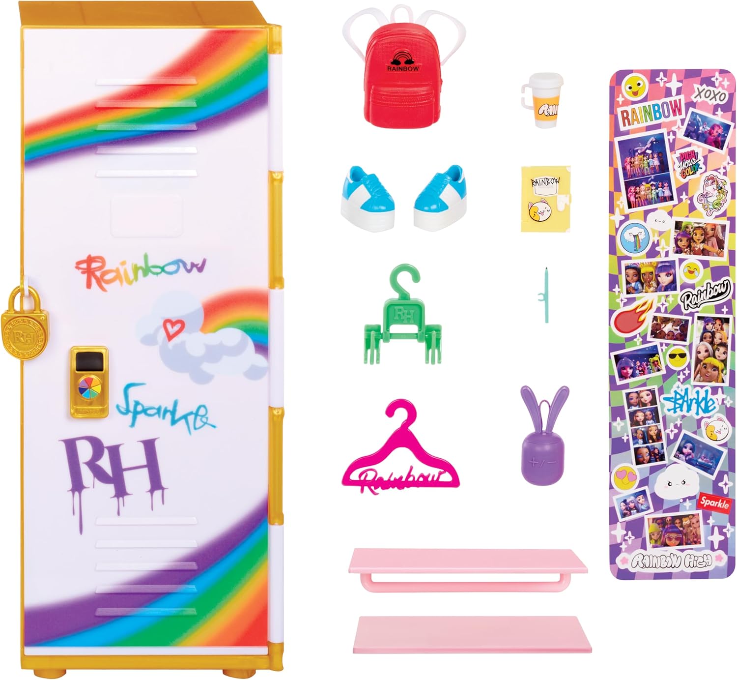 Mga Rainbow High: Design & Style -  Locker Playset (507420)