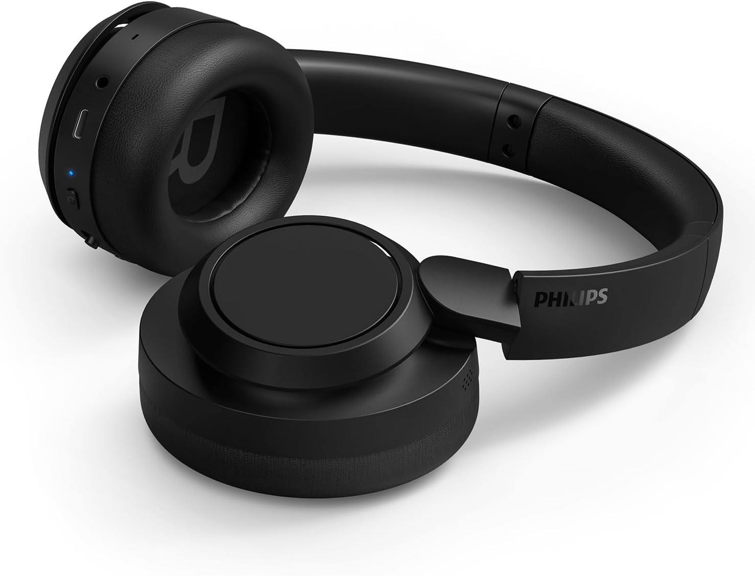 Philips TAH6509BK/00 Cuffie Bluetooth wireless Over-Ear con cancellazione del rumore - qualità superiore della chiamata, assistente vocale compatibile con 70 ore di tempo di riproduzione - Nero, 2024