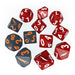 Modiphius Entertainment: Fallout Factions: Juego de dados – The Disciples – 12 dados grabados, accesorio de juego de miniaturas de mesa, con licencia oficial