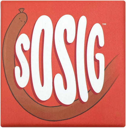 Joking Hazard Sosig Card Game - 120+ Family-Friendly Cards for Kids & Adults, Build the Tastiest Sosig with Fun & Strategy, Includes Mystery Meat Sabotage Cards & Goal Cards