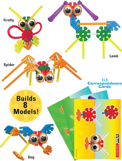Basic Fun KNEX - Juego de construcción para niños (78750