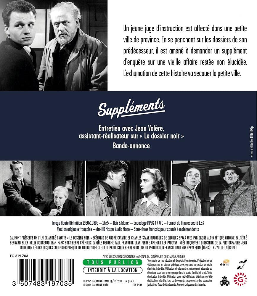 Le dossier noir