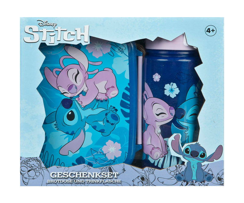 Undercover - Stitch Broodtommel en Drinkbeker Set