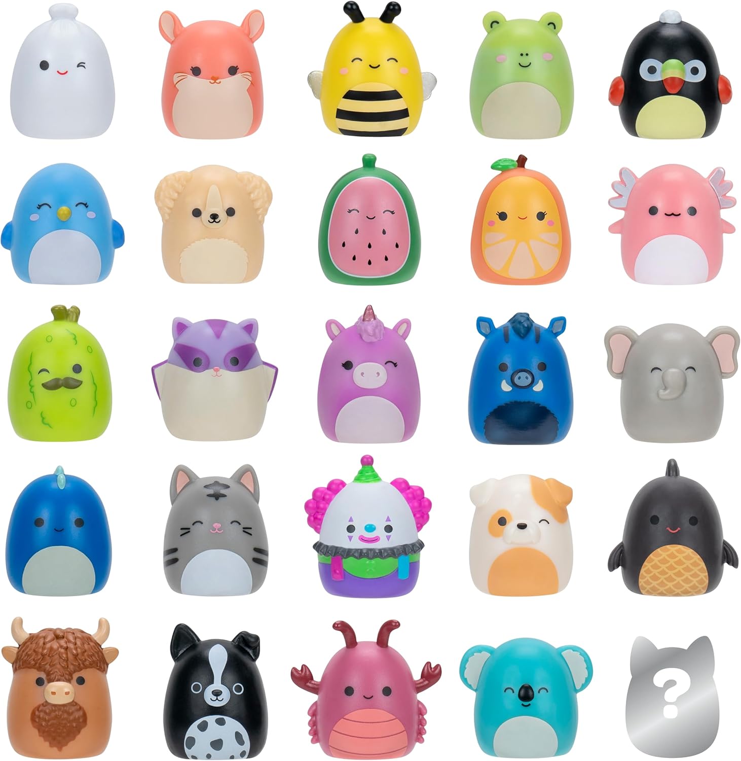 Squish-a-longs Squishmallows 25 Pak figure