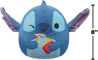 Squishmallows Disney 20,3 cm – Stitch Eating Fries