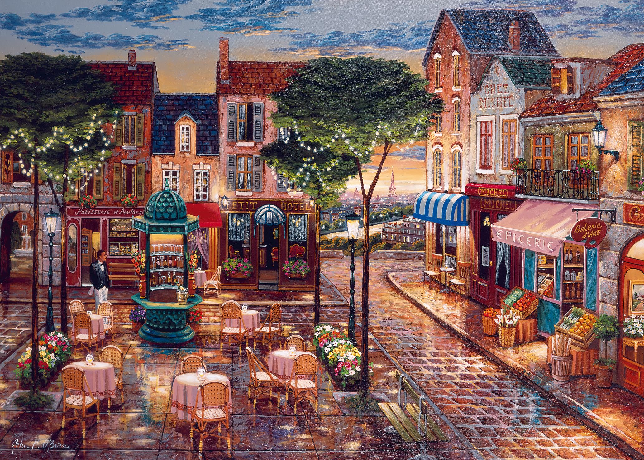 Ravensburger 12000521 - Pinceladas de Paris - Puzzle 1000 Piezas – Puzzle Adultos y niños a patir de 14 años, Puzzles de Ciudades - Paris