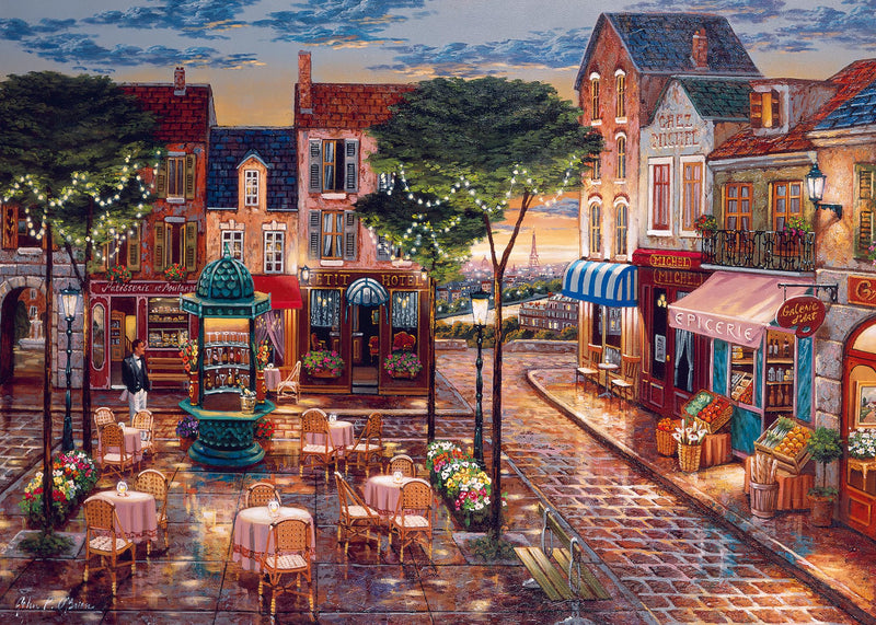 Ravensburger 12000521 - Pinceladas de Paris - Puzzle 1000 Piezas – Puzzle Adultos y niños a patir de 14 años, Puzzles de Ciudades - Paris