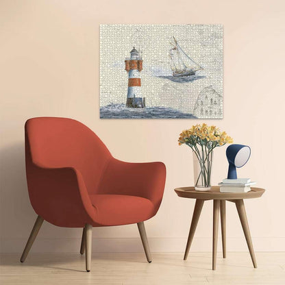 Ravensburger 12000804 - Faro romántico - puzzle 2000 piezas – puzzle adultos y niños a patir de 14 años