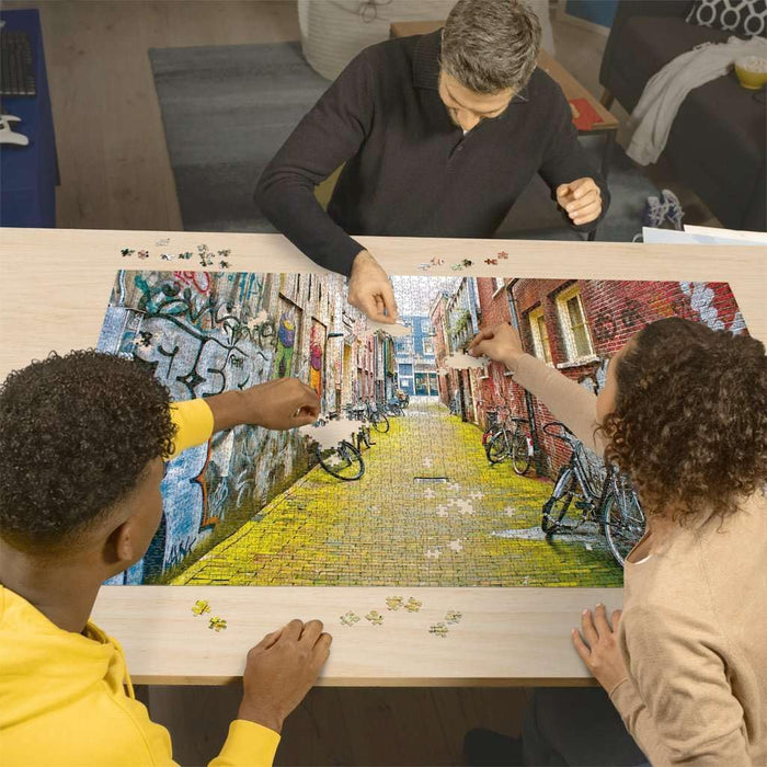 Ravensburger Puzzle 12000807 - Street Art in Amsterdam - 3000 Teile Puzzle für Erwachsene und Kinder ab 14 Jahren, Stadt-Puzzle Amsterdam