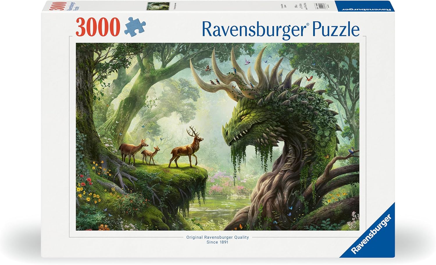 Ravensburger - Puzzle The Forest Dragon Awakes 3000P (12000808)