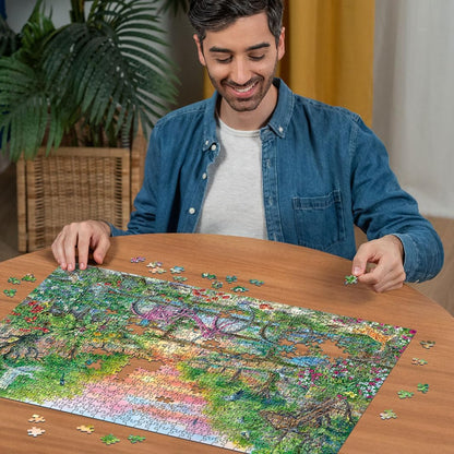 Ravensburger Puzzle 12001089 - Verträumte Fahrräder in Amsterdam - 1000 Teile Puzzle für Erwachsene und Kinder ab 14 Jahren, Stadt-Puzzle Amsterdam