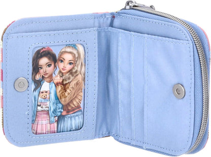 Depesche - TOPModel Teddy Coin Purse Wallet - Beige Checkered - Girls