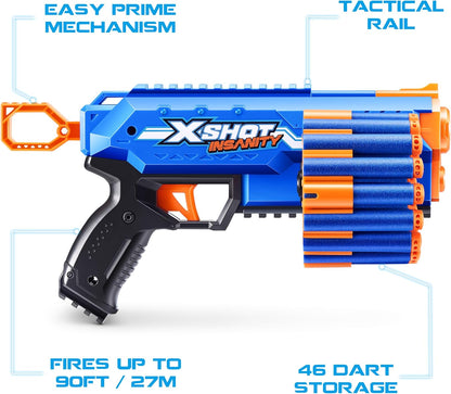 X-Shot waanzin-manische 24 pijlen