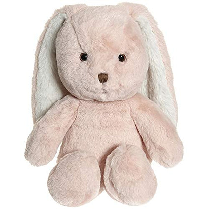 Teddykompaniet 2891 Plüschhase mit Schlappohren „Maja“ rosa – 27 cm – Kuscheltier Kaninchen - super Soft - Plüschtier für Kinder – Stofftier Hase ab Geburt