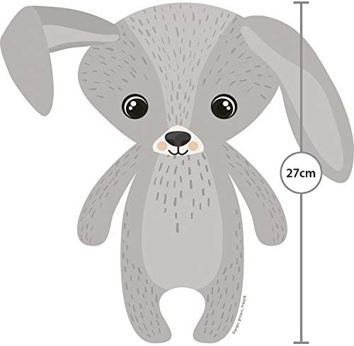 Teddykompaniet 2891 Plüschhase mit Schlappohren „Maja“ rosa – 27 cm – Kuscheltier Kaninchen - super Soft - Plüschtier für Kinder – Stofftier Hase ab Geburt