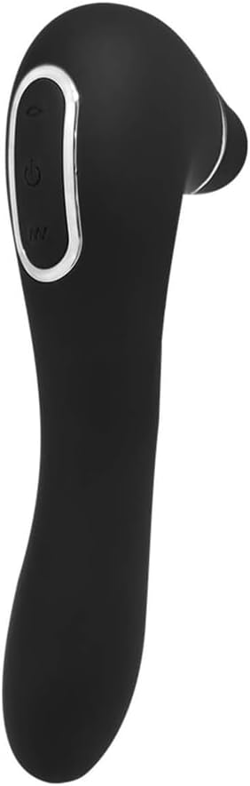 Stimulateur clitoridien Smooch Noir - Wooomy