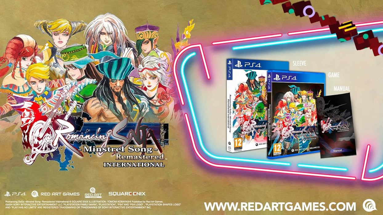 Romancing SaGa-Minstrel Song-Remastered International