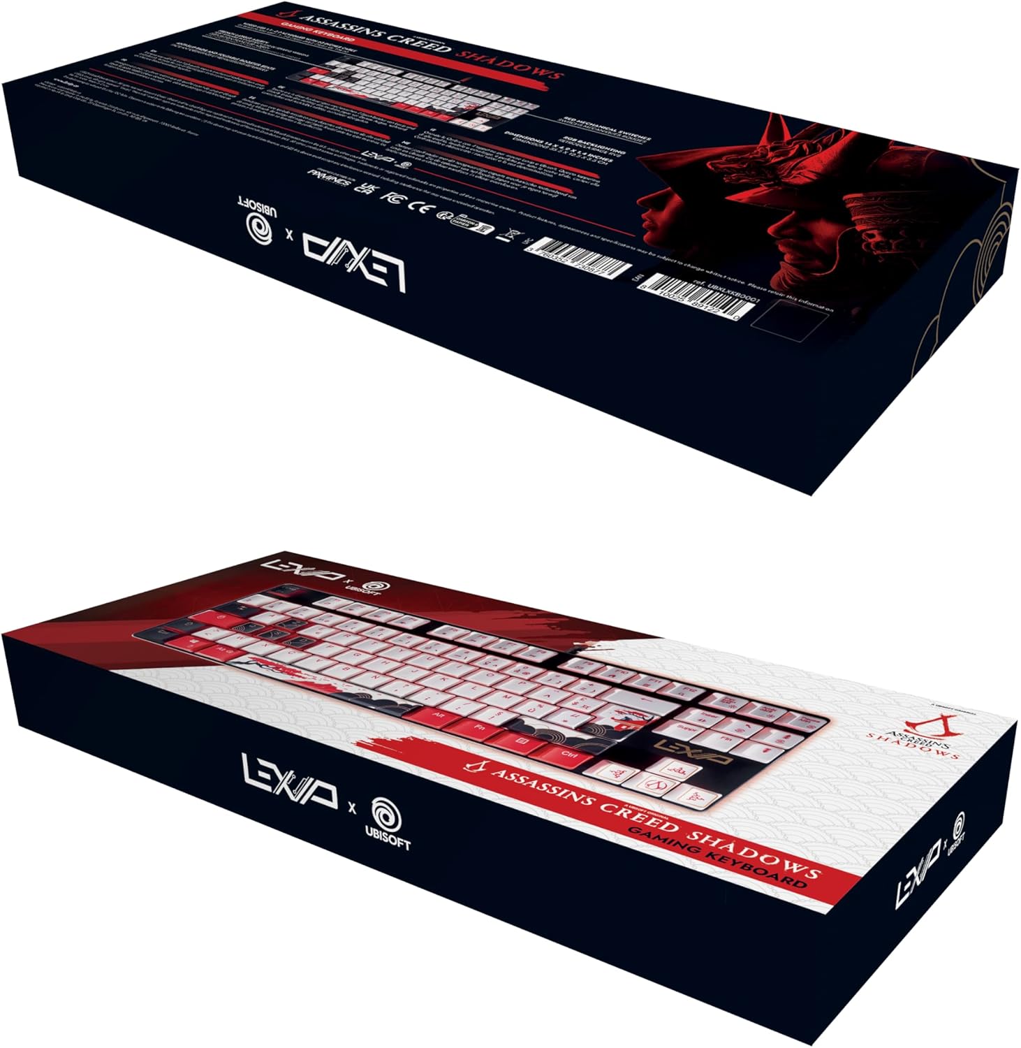 Lexip X Ubisoft Assassin's Creed Shadows Qwerty Keyboard