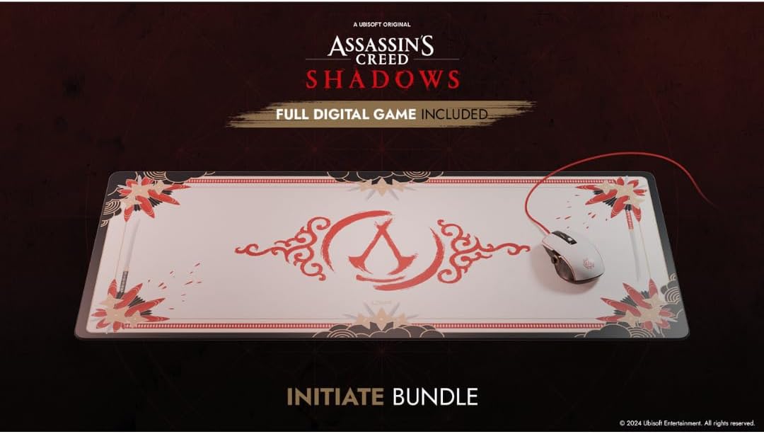 Lexip X Ubisoft Assassin's Creed Shadows Initiate Box - PC Game, Mouse & Mat