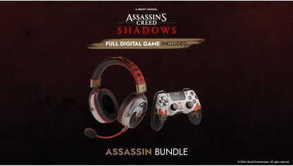 Lexip X Ubisoft Assassin's Creed Shadows Assassin Box - PC Game, Headset & Controller