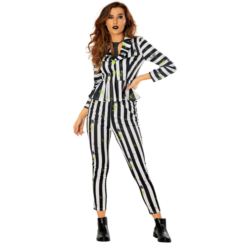 Rubie's Official Ladies Beetlejuice Costume, Adult Costume, Womens Fancy Dress