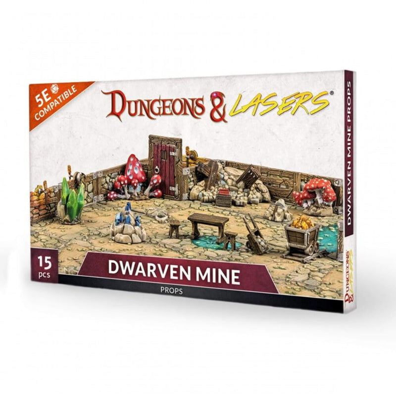 Archon Studio 87386 Dwarven Mine Props Accessories, Multi-Coloured