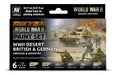Vallejo VAL70208 Colours for Models and minatures, 17 ml (Pack of 6