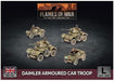 Flames of War -Daimler Armoured Car Troop - BBX61