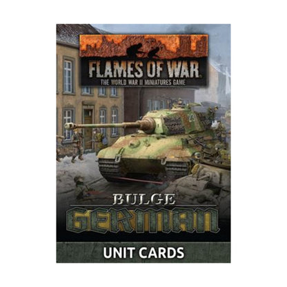 Bulge: Germans Unit Cards (105X Cards)