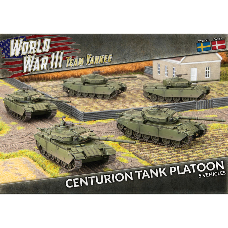 Flames of War - Team Yankee - Centurion Tank Platoon