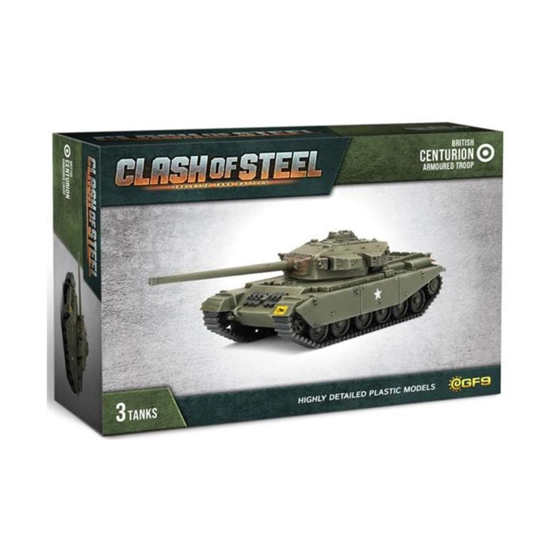 Clash Of Steel - Centurion Armoured Troop (X3 Plastic)