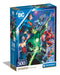Clementoni 35532 Dc Comics Jigsaw, Justice League 500 Pieces-Poster Included, Puzzle for Adults 14-99 Years, Gift for Men/Women, Super Hero, Made in Italy, Multicolor