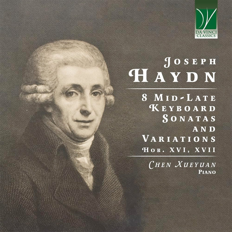 JOSEPH HAYDN: 8 MID-LATE KEYBOARD SONATAS & VARIATIONS HOB. XVI, XVII