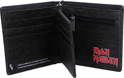 Nemesis Now Unisex's B6606B24 Bi-Fold Wallet, Shadow Black, 9.3cm