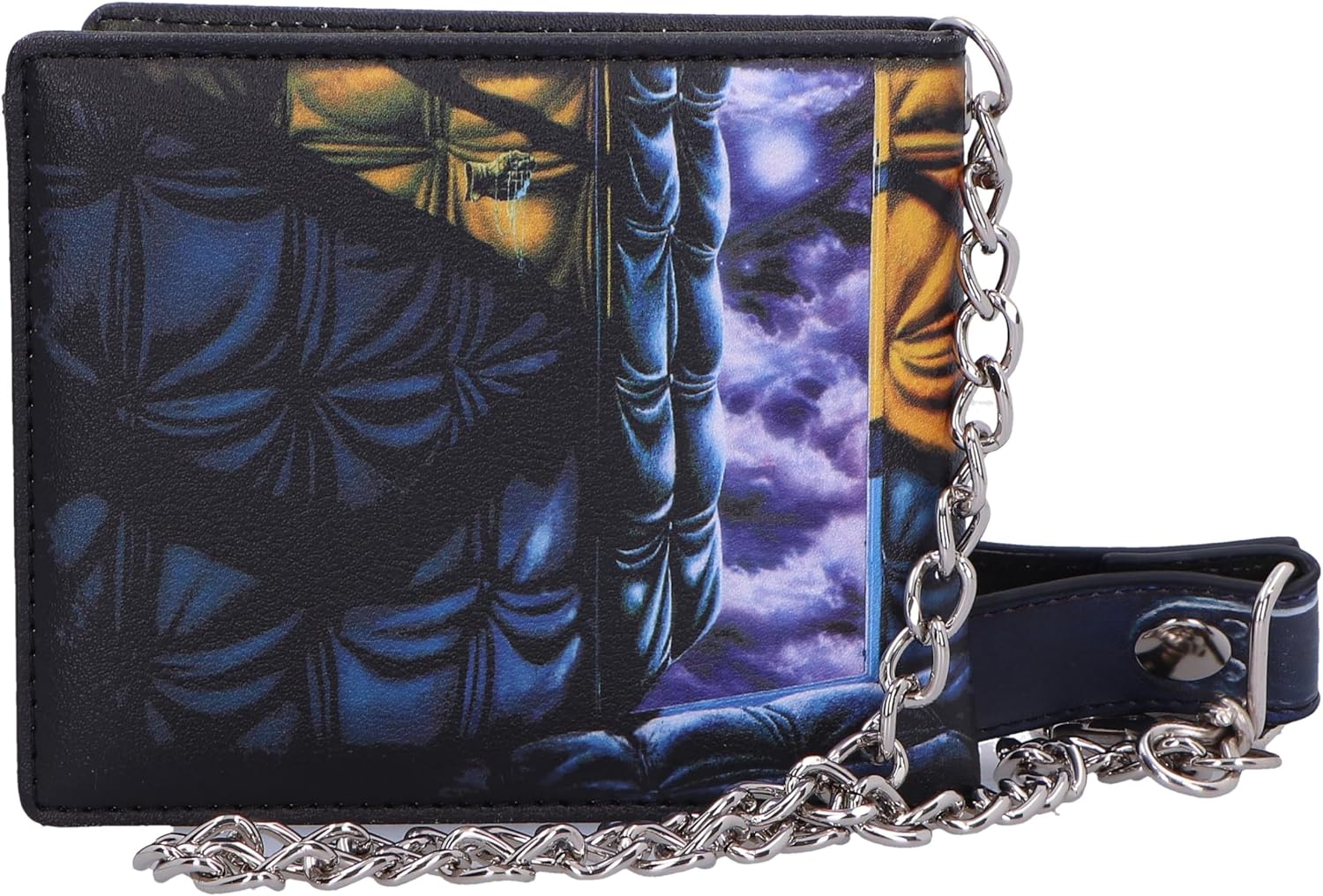 Nemesis Now Unisex's B6606B24 Bi-Fold Wallet, Shadow Black, 9.3cm